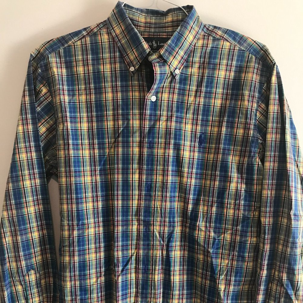 Ralph Lauren button down classic fit medium